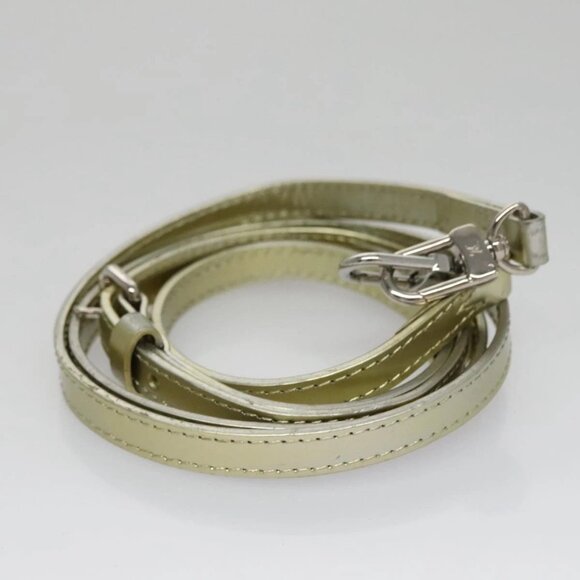 LOUIS VUITTON Epi Metallic Petite Mar Bag Silver Gold M54652 LV Auth 108234 - Picture 13 of 16